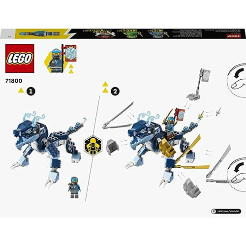 مجموعة بناء LEGO® NINJAGO® Nya’s Water Dragon EVO 71800 | طقم بناء 173 قطعة للأطفال من سن 6 سنوات فما فوق