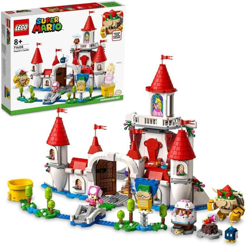 LEGO® Super Mario™ Peach’s Castle Expansion Set 71408 | 1,216 Pieces Construction set for creative kids age 8+