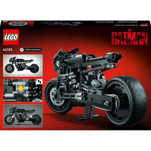 LEGO® Technic THE BATMAN – BATCYCLE™ 42155 Building Toy Set (641 Pieces)  | Construction Set for Kids Age 9+