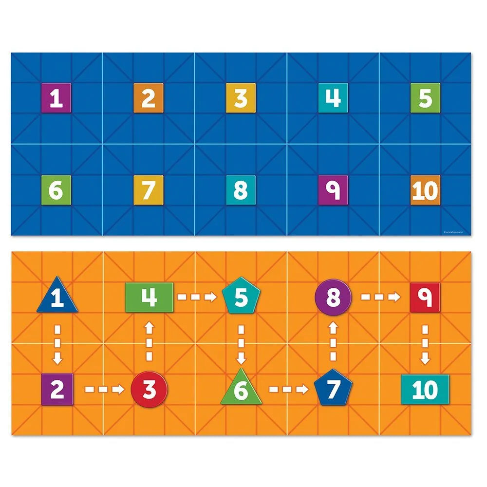 کوڈ اینڈ گو روبوٹ ماؤس میتھ پیک - LER2861 | لرننگ ریسورسز کی جانب سے 5+ عمر کے بچوں کے لیے میتھ ایجوکیشنل سیٹ