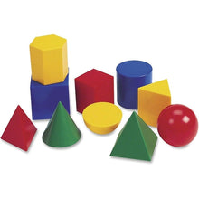 Load image into Gallery viewer, Large Plastic Geometric Shapes | 10 Pcs Math Set by Learning Resources US | Age 5+

