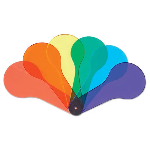 Primary Science® Colour Paddles | 6 pcs Math Set by Learning Resources for Kids Age 3+