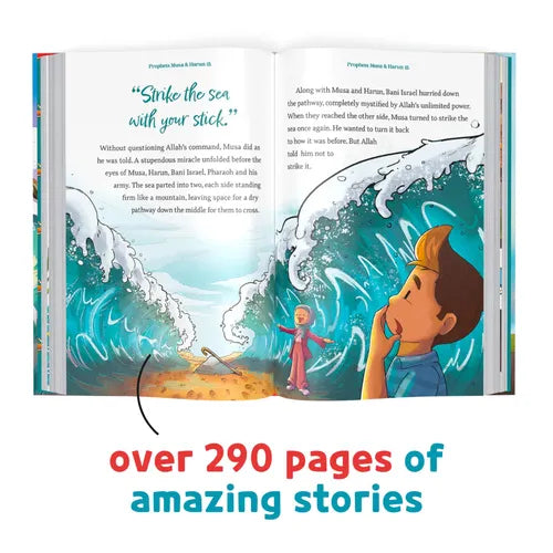 Super Stories of the Prophets | Hardcover Islamic story book By Learning Roots UK for kids Age Ages 7-12