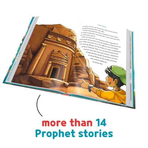 Super Stories of the Prophets | Hardcover Islamic story book By Learning Roots UK for kids Age Ages 7-12