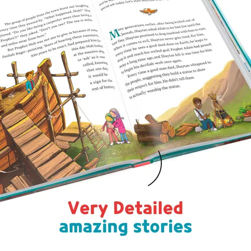 Super Stories of the Prophets | Hardcover Islamic story book By Learning Roots UK for kids Age Ages 7-12