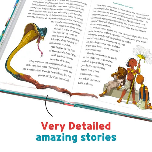 Super Stories of the Prophets | Hardcover Islamic story book By Learning Roots UK for kids Age Ages 7-12