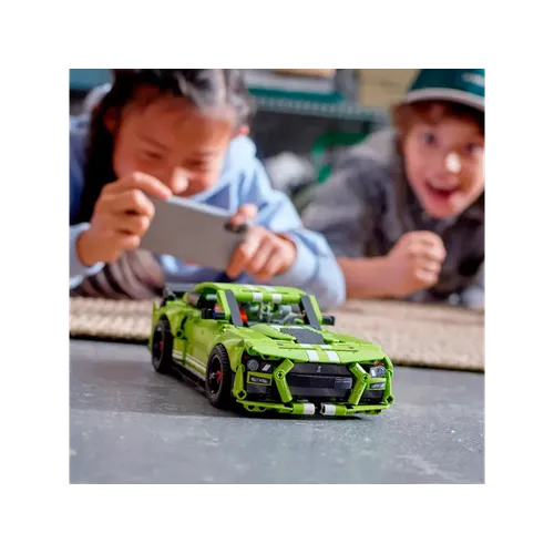 Lego Technic Ford Mustang Shelby GT500 - 42138 | 544 pcs Pull Back Toy Race Car Construction Set for Kids Age 9+