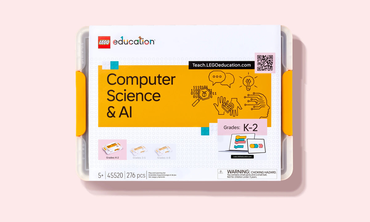 LEGO® Education Computer Science & AI Kit K-2 | 276 Pcs Tech/Eng Set for Kids Ages 5+