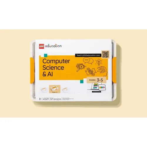 LEGO® Education Computer Science & AI Kit Grades: 3-5 | 321 pcs Tech/Eng Set for Kids Age 8+