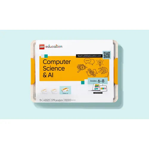 LEGO® Education Computer Science & AI Kit Grades: 6-8 | 379 pcs Tech/Eng Set for Kids Age 11+