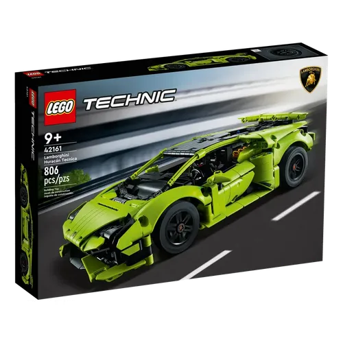 Lego Technic Lamborghini Huracán Tecnica - 42161 | 806 pcs Car Construction Set for Kids Age 9+