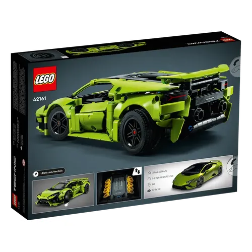 Lego Technic Lamborghini Huracán Tecnica - 42161 | 806 pcs Car Construction Set for Kids Age 9+