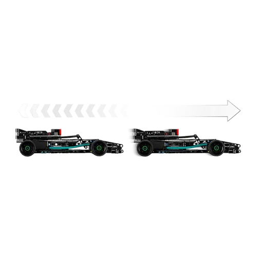 Lego Technic Mercedes-AMG F1 W14 E Performance Pull-Back Race Car - 42165 | 240 pcs construction set for Kids Age 7+
