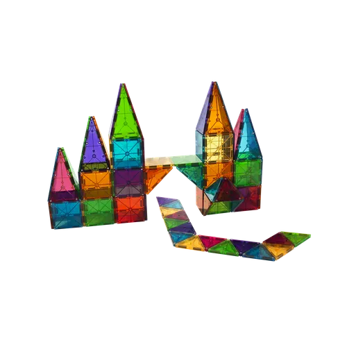 Magna-Tiles Classic 100-Piece Set - 04300 | Construction Set for Kids Age 3+