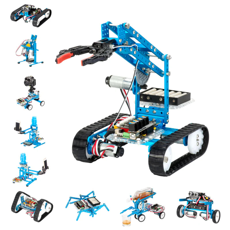 Makeblock mBot Ultimate: 10-in-1 Robot Building Kit for Students | Tech / Eng Educational Set for Kids Age 12+