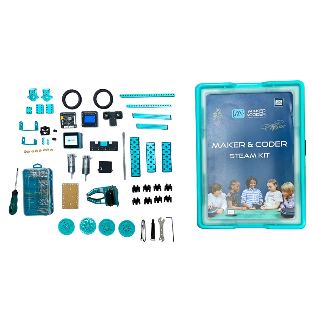 Maker & Coder MC4.0 STEAM Kit | Robot Education Set for Kids Age 12+