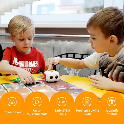 MatataStudio Tale-Bot Pro - Screenless Coding Robot | Tech / Eng STEAM Kit for Kids Age 3+