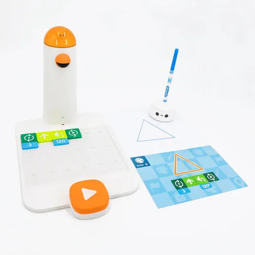 Matatastudio Coding Set Pro - Screenless Coding Robot | Tech / Eng STEAM Kit for Kids Age 5+