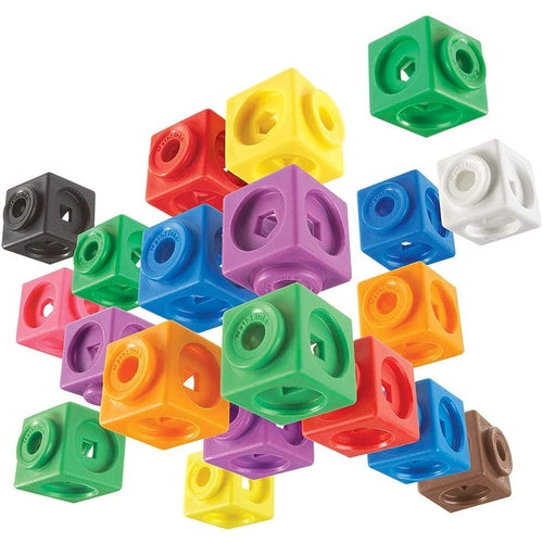 Mathlink® Cubes, Set Of 100 pcs | educational kit by Learning Resources US for kids Age 5+