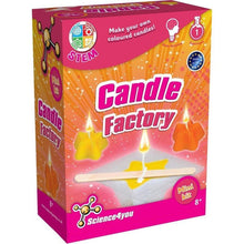 Load image into Gallery viewer, Mini Candle Factory | Includes Wax, tools, and guide | Educational Science Set by Science4You PT | Age 8+
