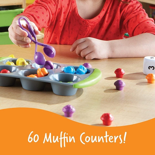 Mini Muffin Match Up  | Math Activity Set by Learning Resources US | Age 3+