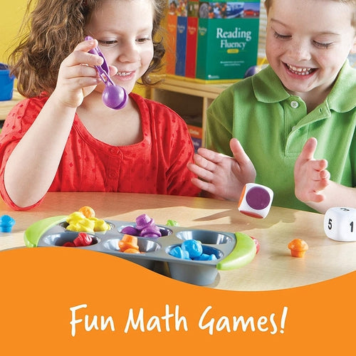 Mini Muffin Match Up  | Math Activity Set by Learning Resources US | Age 3+