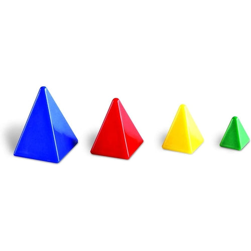 Mini Relational GeoSolids | 32-Piece Math Geometric Shapes by Learning Resources US | Age 5+