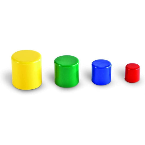 Mini Relational GeoSolids | 32-Piece Math Geometric Shapes by Learning Resources US | Age 5+
