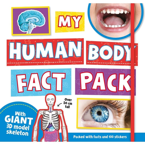 حزمة حقائق جسم الإنسان من ايجلوبوكس | سن 6 سنوات فأكثر