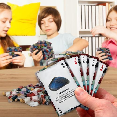 National Geographic Rock & Mineral Card Games for Kids Age 6+