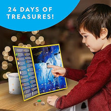 Load image into Gallery viewer, Rock Mineral and Fossil Advent Calendar with 24 Gemstones | Science Exploration Kit by National Geographic | Ages 6+
