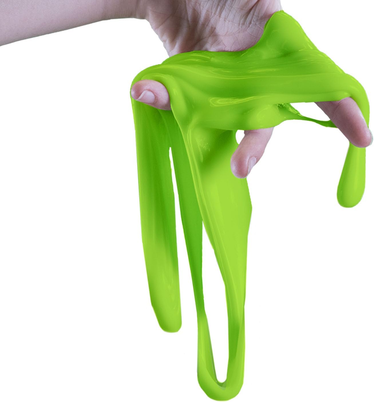 Slime Science Kit, GLOW-IN-THE-DARK | Sensory Craft Set by National Geographic for kids Age 6+