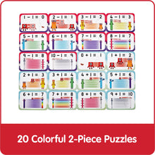 تحميل الصورة في عارض المعرض ، Numberblocks Adding and Subtracting Puzzle Set | 40 pcs Math Set by Hand2Mind US | Educational Toy for Kids Age 3+
