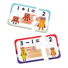 تحميل الصورة في عارض المعرض ، Numberblocks Adding and Subtracting Puzzle Set | 40 pcs Math Set by Hand2Mind US | Educational Toy for Kids Age 3+
