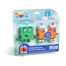 تحميل الصورة في عارض المعرض ، Numberblocks Four and The Terrible Twos Figure Pack | Math Set by Hand2Mind US | Educational Toy for Kids Age 3+
