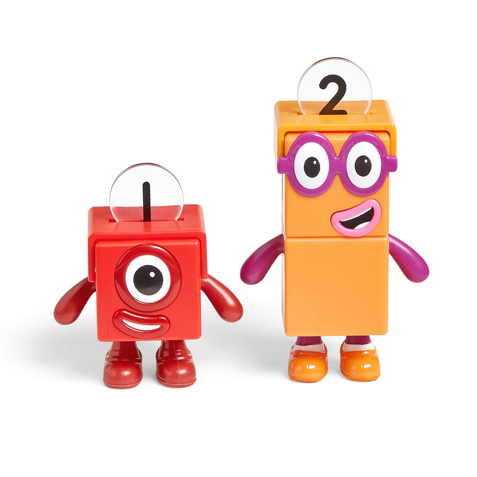 Numberblocks One and Two Bike Adventure Figure Pack | Math Set by Hand2Mind US | Educational Toy for Kids Age 3+