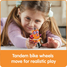 تحميل الصورة في عارض المعرض ، Numberblocks One and Two Bike Adventure Figure Pack | Math Set by Hand2Mind US | Educational Toy for Kids Age 3+
