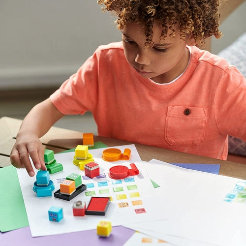 Numberblocks Stampoline Park Stamp Activity Set 32 قطعة | أحبار وفنون وحرف قابلة للغسل تم تعيينها بواسطة Learning Resources US للأطفال من سن 3 سنوات فما فوق