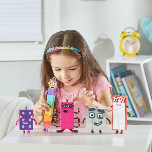 Numberblocks® Friends Six to Ten Figure Pack | Math Collectible Figures for Kids Ages 3+