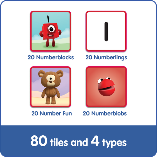 لعبة مطابقة الذاكرة Numberblocks® | ألعاب مطابقة للأطفال من سن 3 سنوات فما فوق