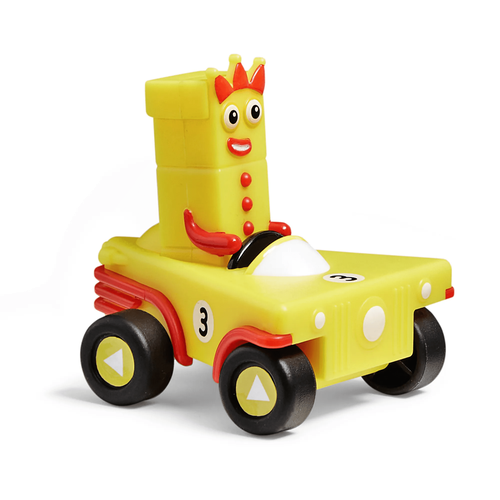 مجموعة من 5 قطع من مركبات Numberblocks® الصغيرة | شخصيات رياضية للأطفال من سن 3 سنوات فما فوق