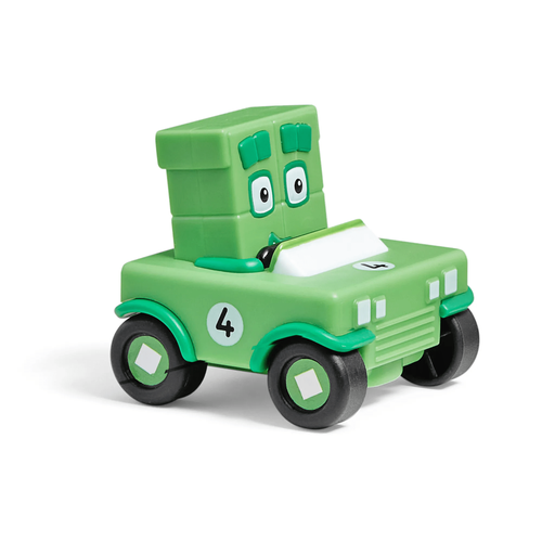 مجموعة من 5 قطع من مركبات Numberblocks® الصغيرة | شخصيات رياضية للأطفال من سن 3 سنوات فما فوق