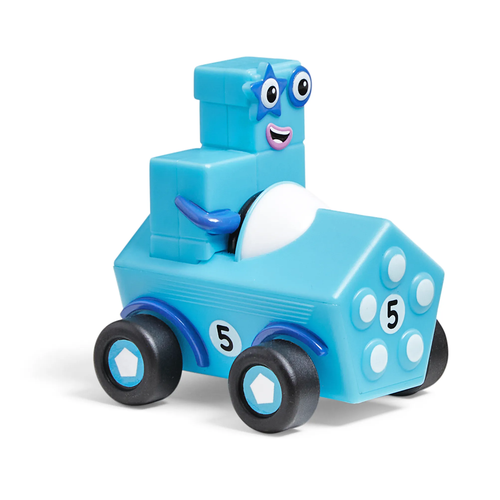 Numberblocks® Mini Vehicles, Set of 5 | Math Figures for Kids Ages 3+