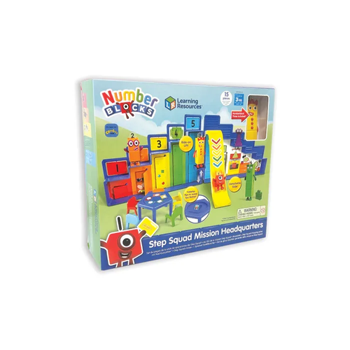 Numberblocks® Step Squad Mission Headquarters | Math Playset by Learning Resources for Kids Ages 3+