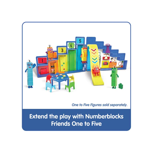 Numberblocks® Step Squad Mission Headquarters | Math Playset by Learning Resources for Kids Ages 3+