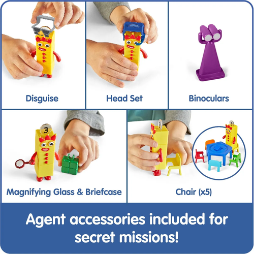 Numberblocks® Step Squad Mission Headquarters | Math Playset for Kids Ages 3+