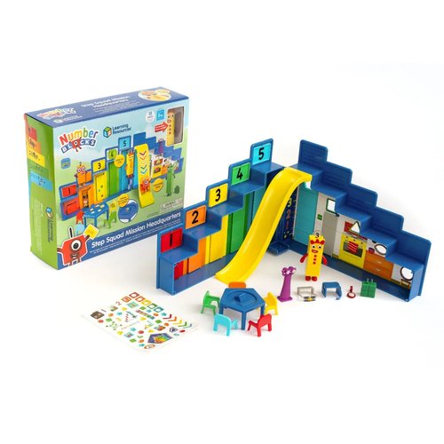 Numberblocks® Step Squad Mission Headquarters | Math Playset by Learning Resources for Kids Ages 3+