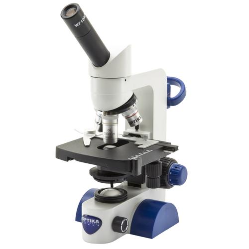 Optika Microscope B-65 | Monocular Brightfield Microscope Multi-plug ...