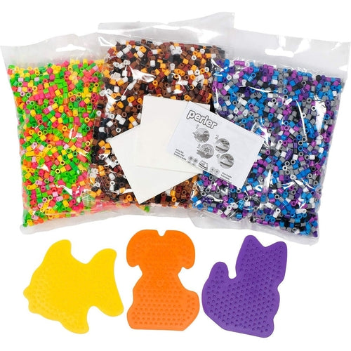 Pet Pals - Assorted Fuse Bead Bucket, 8504 pcs, Craft Set by Perler US | Age 6+