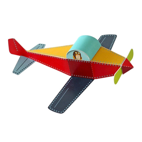 Plane - Paper Art Kit, by Pukaca PT | Age 6+